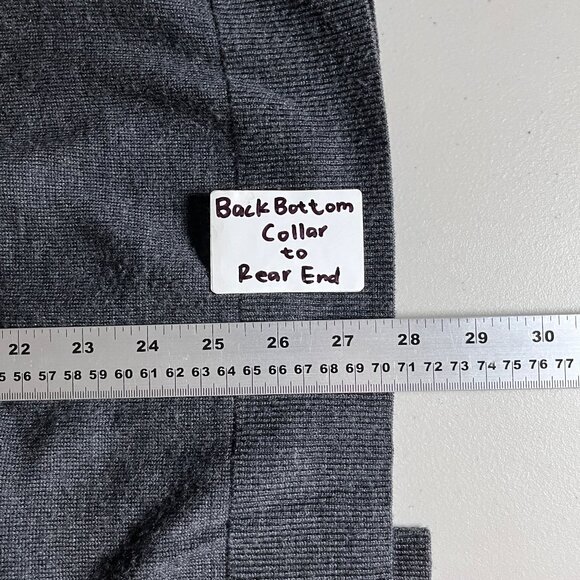 Icebreaker 100% Wool Crewneck Long Sleeve Sweaters - Men's Size M - Blue Gray - Picture 9 of 9